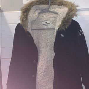 Abercrombie kids coat for winter used